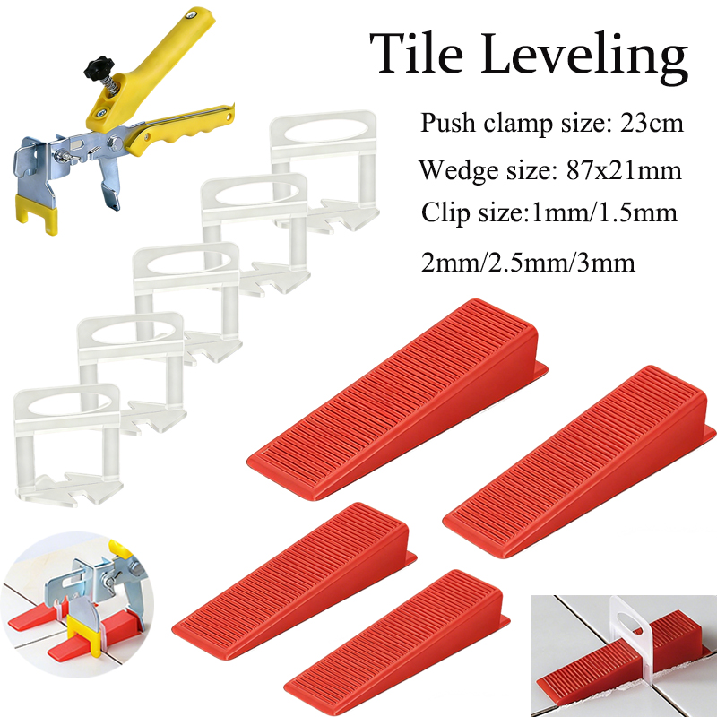 Tile Leveling Clip - 50-151pcs Tile Leveling Kit with Spacer