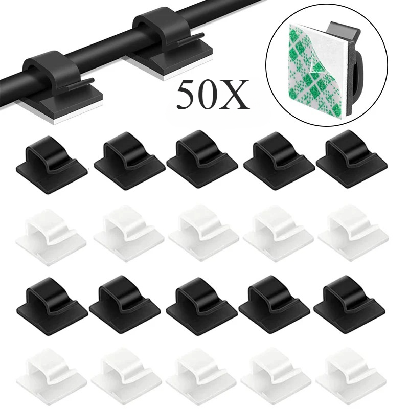 Home Improvement Retail - Car Cable Clamp Accessories Self-adhesive Line