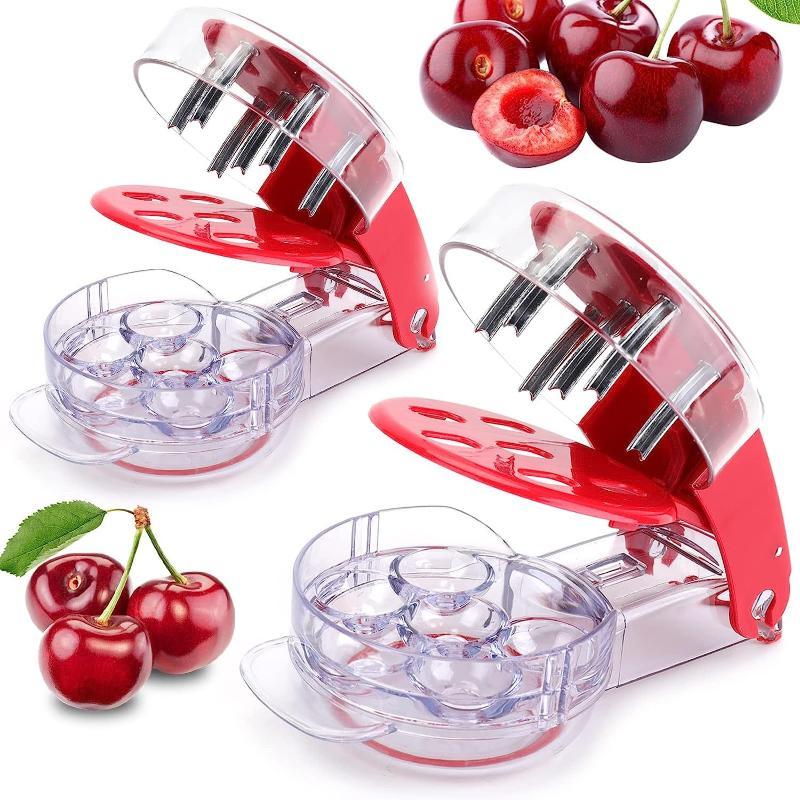 Home Improvement Help - Cherry Pitter Tool 6 Slots Fast