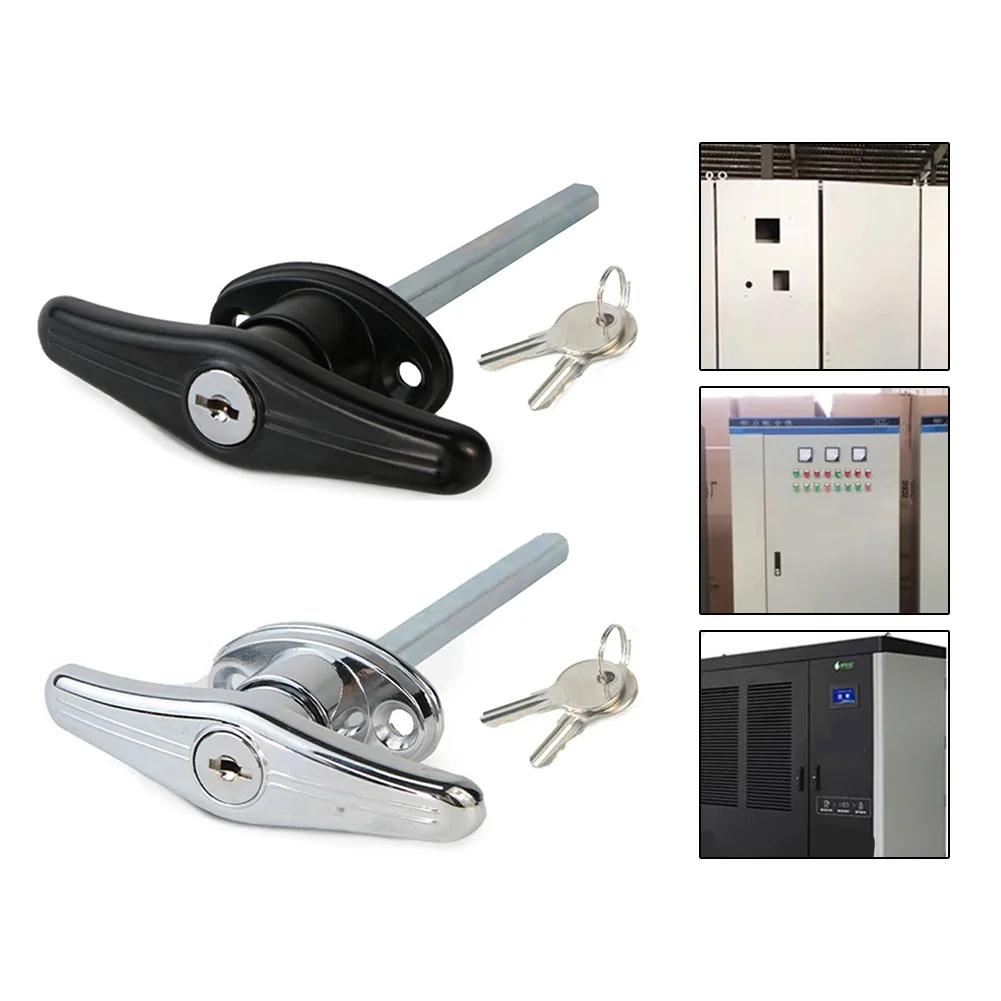 Home Improvement Retail - Door Hardware T-Handle Lock Set Black