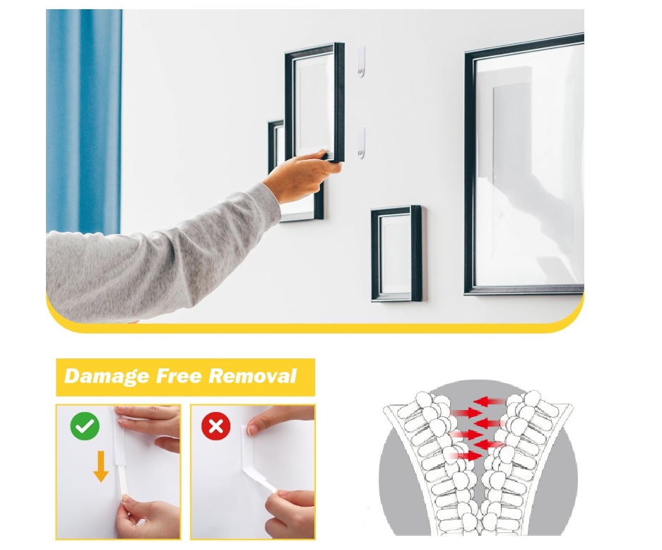 Picture Hanging Strip - Dual Lock Picture Hanging Strips Heavy