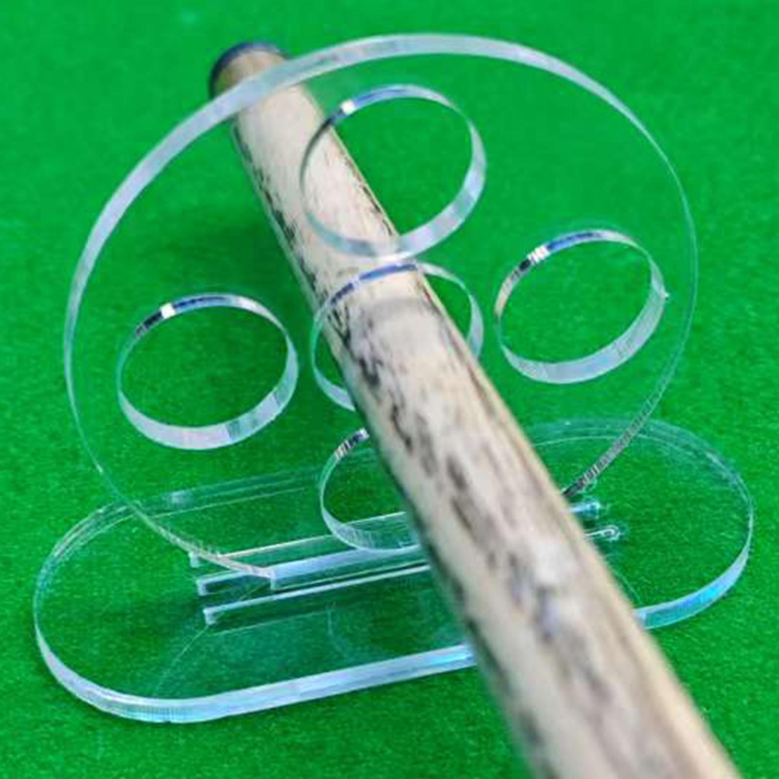 Home Improvement Retail - Acrylic Billiard Cueing Trainer Improve Hitting