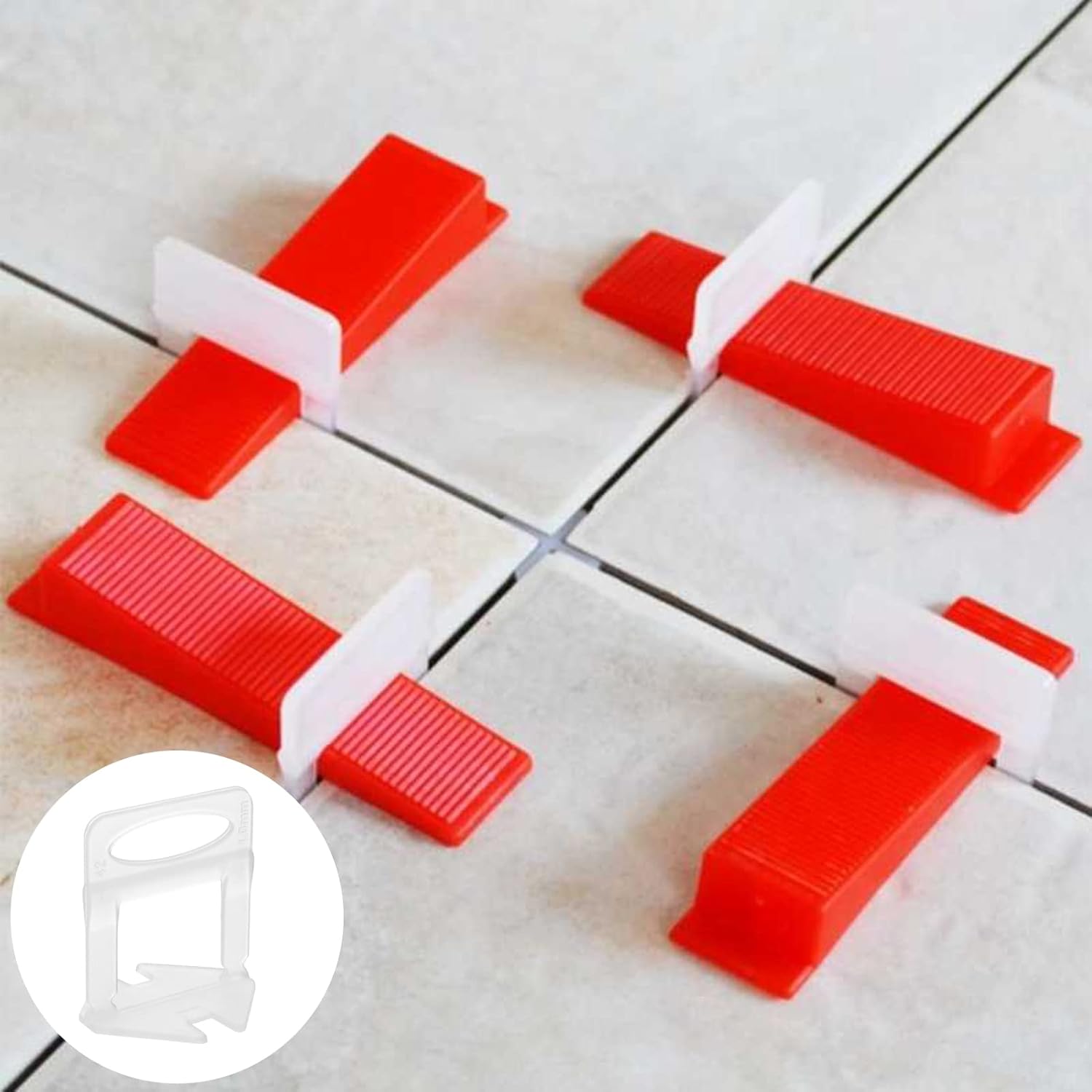 Tile Leveling Clip - 100pcs Set Tile Leveling System Wedges