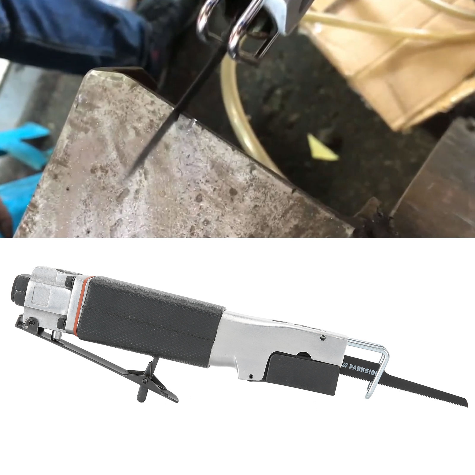 Home Improvement Us - Pneumatic Air Reciprocating Saw Portable Cutting