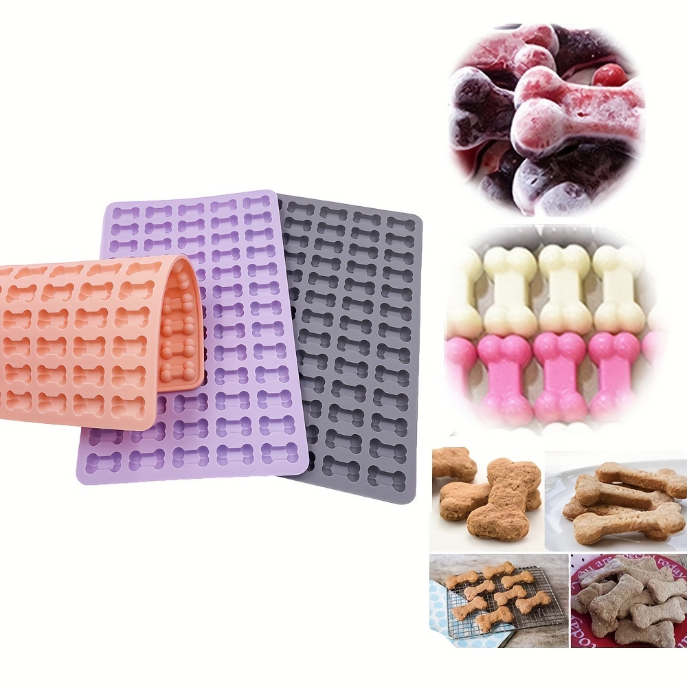 Home Improvement Help - 1pcs Mini Bone Biscuit Mold Pink