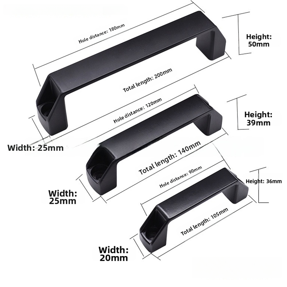 Cabinet Handle Pull - Aluminum Alloy Pull Handle for Industrial