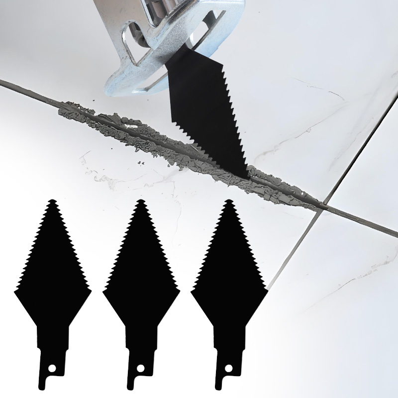 Grout Saw Removal - Grout Remover Tool 3pcs Hight Carbon