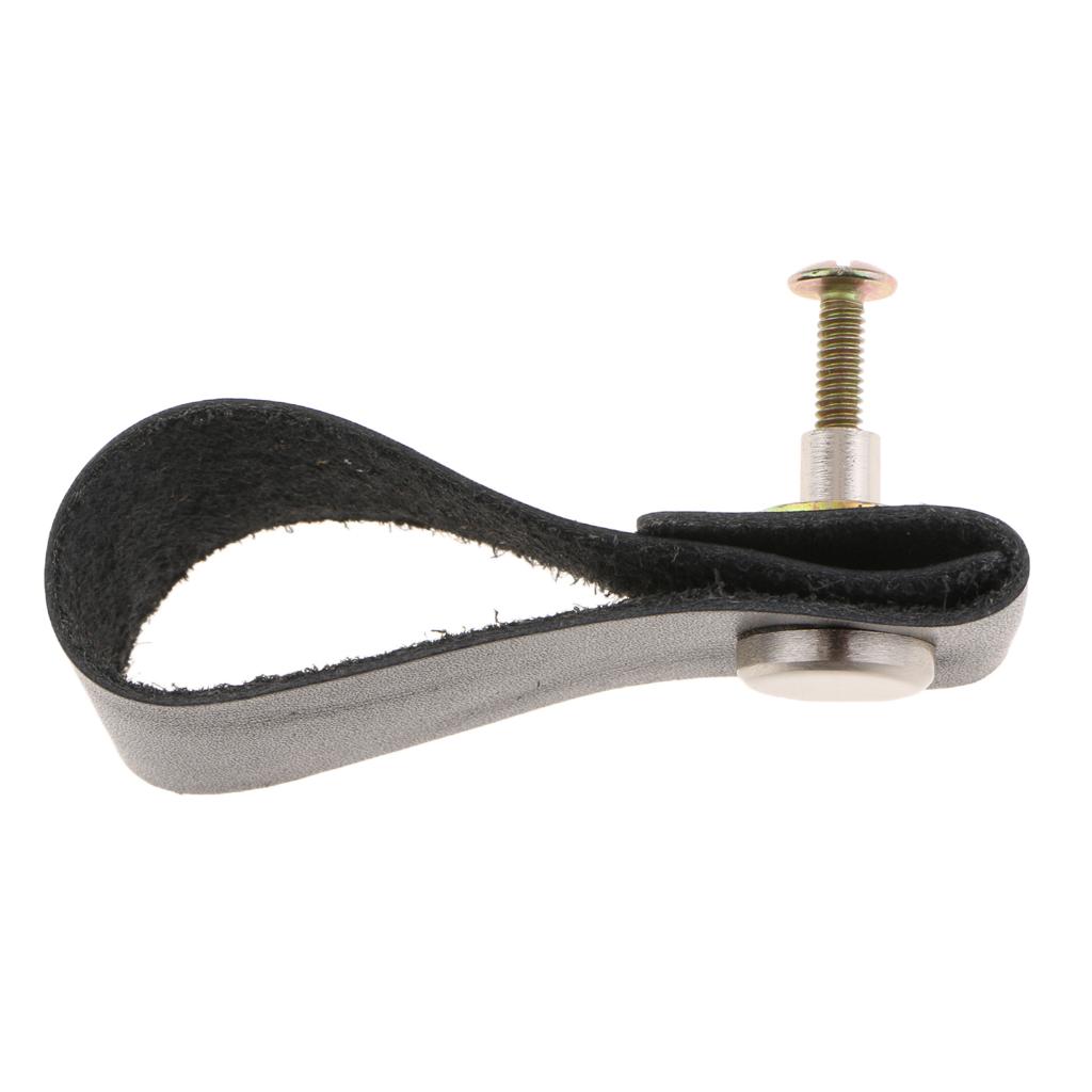 Cabinet Handle Pull - Handmade Leather Drawer Pulls Cabinet Cupboard
