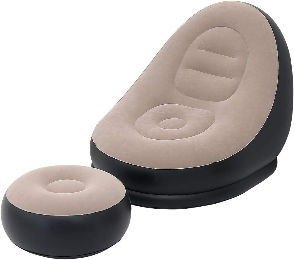 2Pcs Lazy Sofa Inflatable Chai - огляд і ціна Home Improvement Furniture