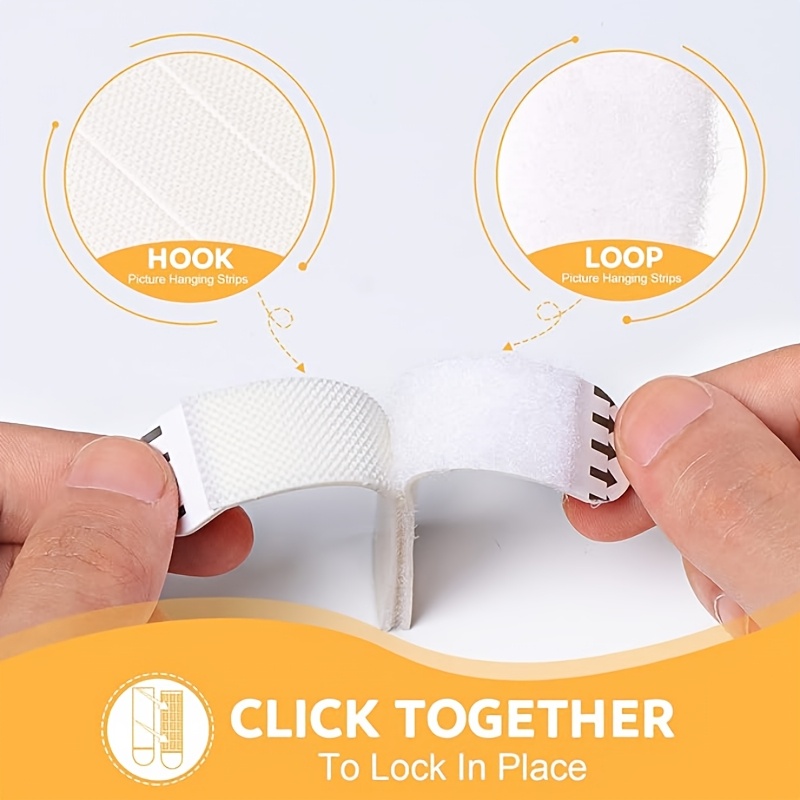 24pairs Heavy-Duty Picture Han - огляд і ціна Picture Hanging Strip