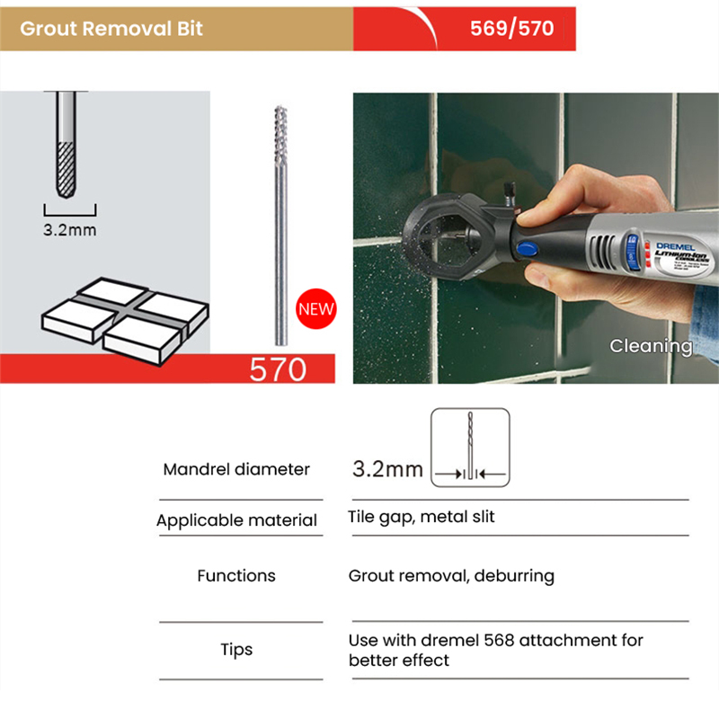 Dremel Cutting Cleaning Access - огляд і ціна Grout Saw Removal