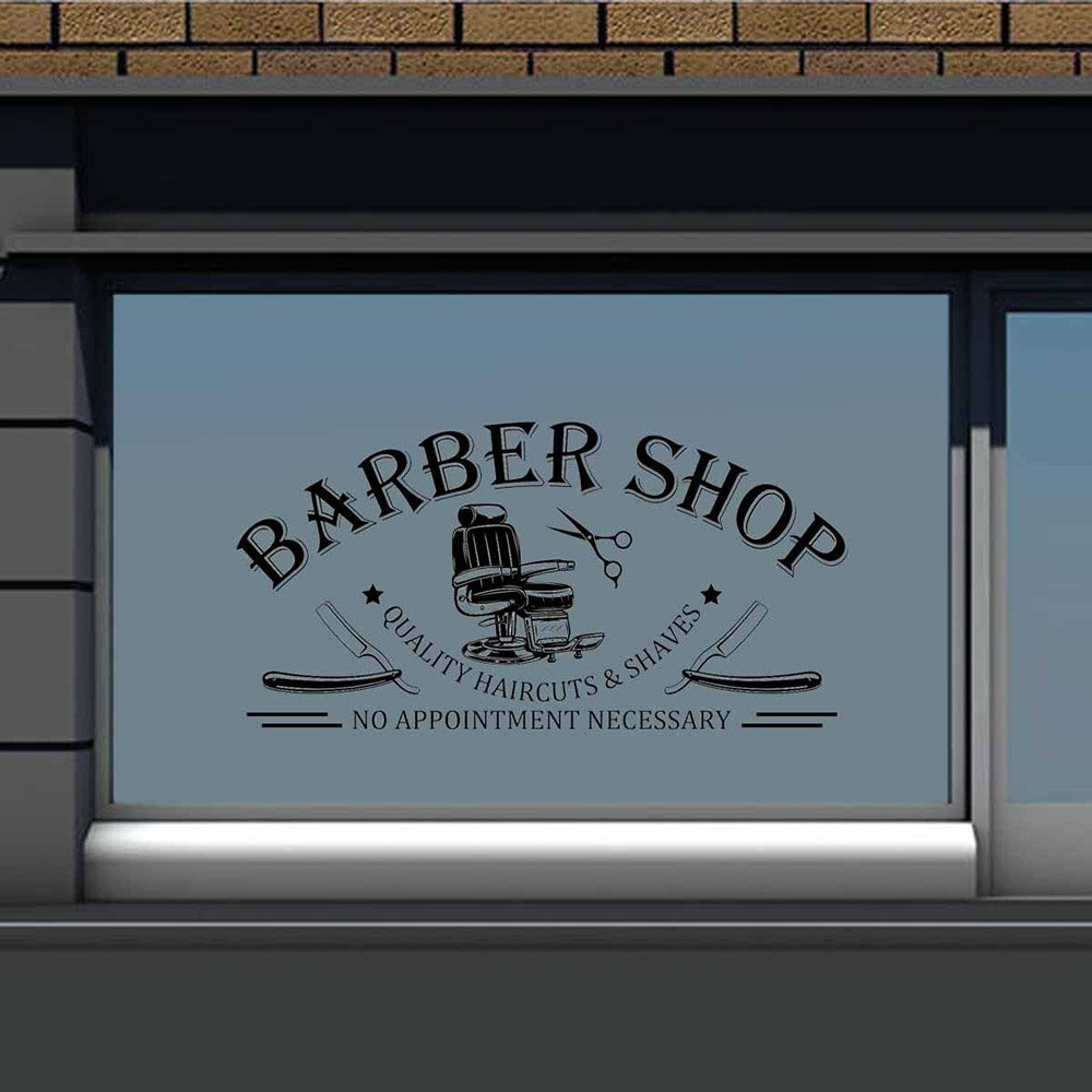 Barbershop Window Wall Art Sti - огляд і ціна Vinyl Floor Plank
