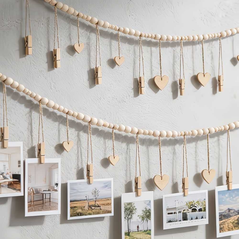 1pc Bead String Photo Storage  - огляд і ціна Picture Hanging Strip