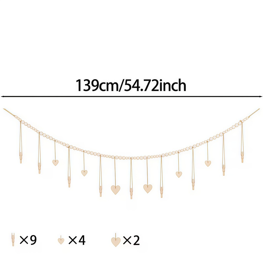 1pc Bead String Photo Storage  - огляд і ціна Picture Hanging Strip