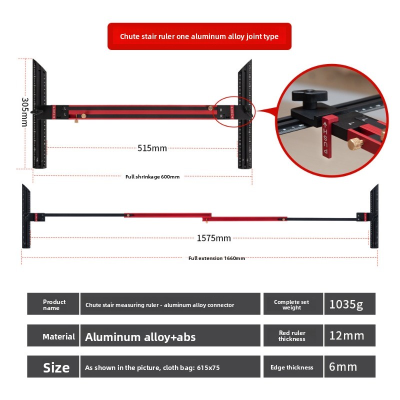 Aluminum Alloy Stair Ruler,Hig - огляд і ціна Home Improvement Us