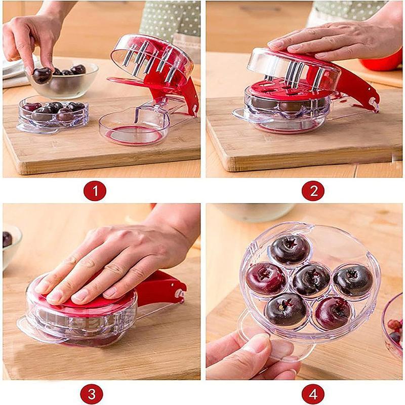 Cherry Pitter Tool 6 Slots Fas - огляд і ціна Home Improvement Help