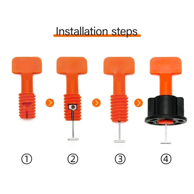 51Pcs Floor Tile Leveling Syst - огляд і ціна Tile Leveling Clip