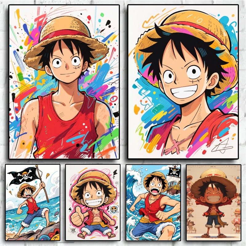 One Piece Luffy Poster Anime H - огляд і ціна Home Improvement Furniture