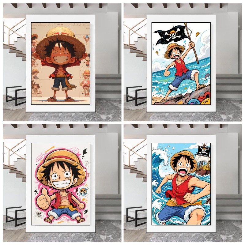 One Piece Luffy Poster Anime H - огляд і ціна Home Improvement Furniture