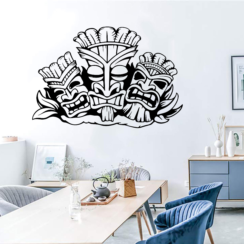 Hawaiian Totem Wall Sticker Al - огляд і ціна Vinyl Floor Plank