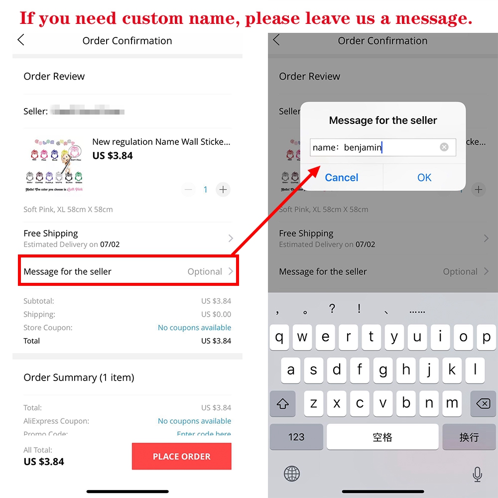 YOUR TEXT Vinyl Decal Sticker  - огляд і ціна Vinyl Floor Plank
