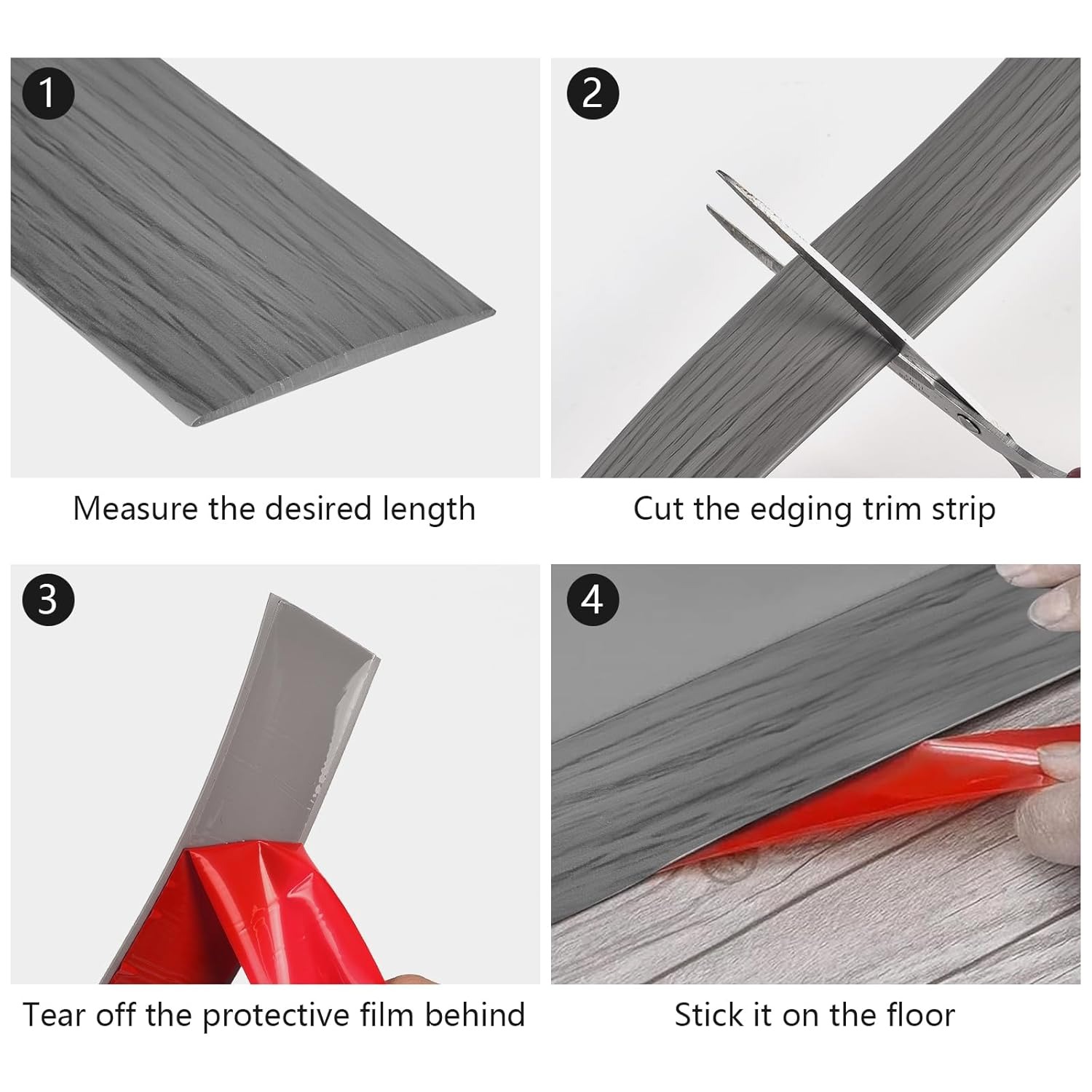 1PC 1mx5cm Self Adhesive Floor - огляд і ціна Vinyl Floor Plank