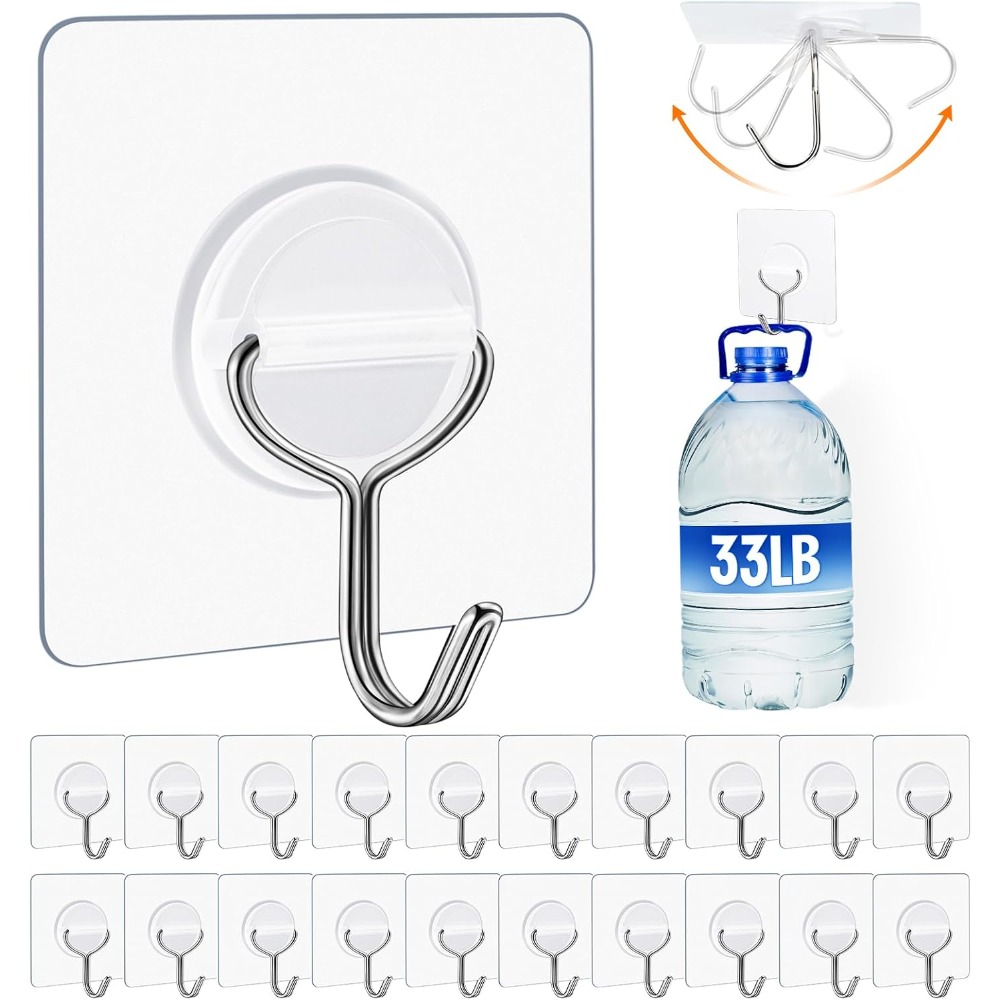 Heavy Duty Adhesive Wall Hooks - огляд і ціна Home Improvement Us