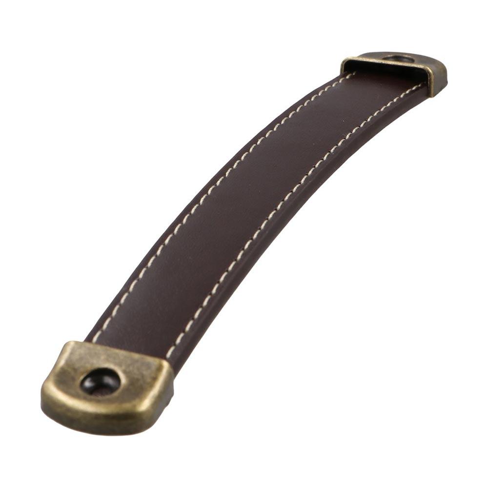 Vintage With Screws Leather Ha - огляд і ціна Cabinet Handle Pull