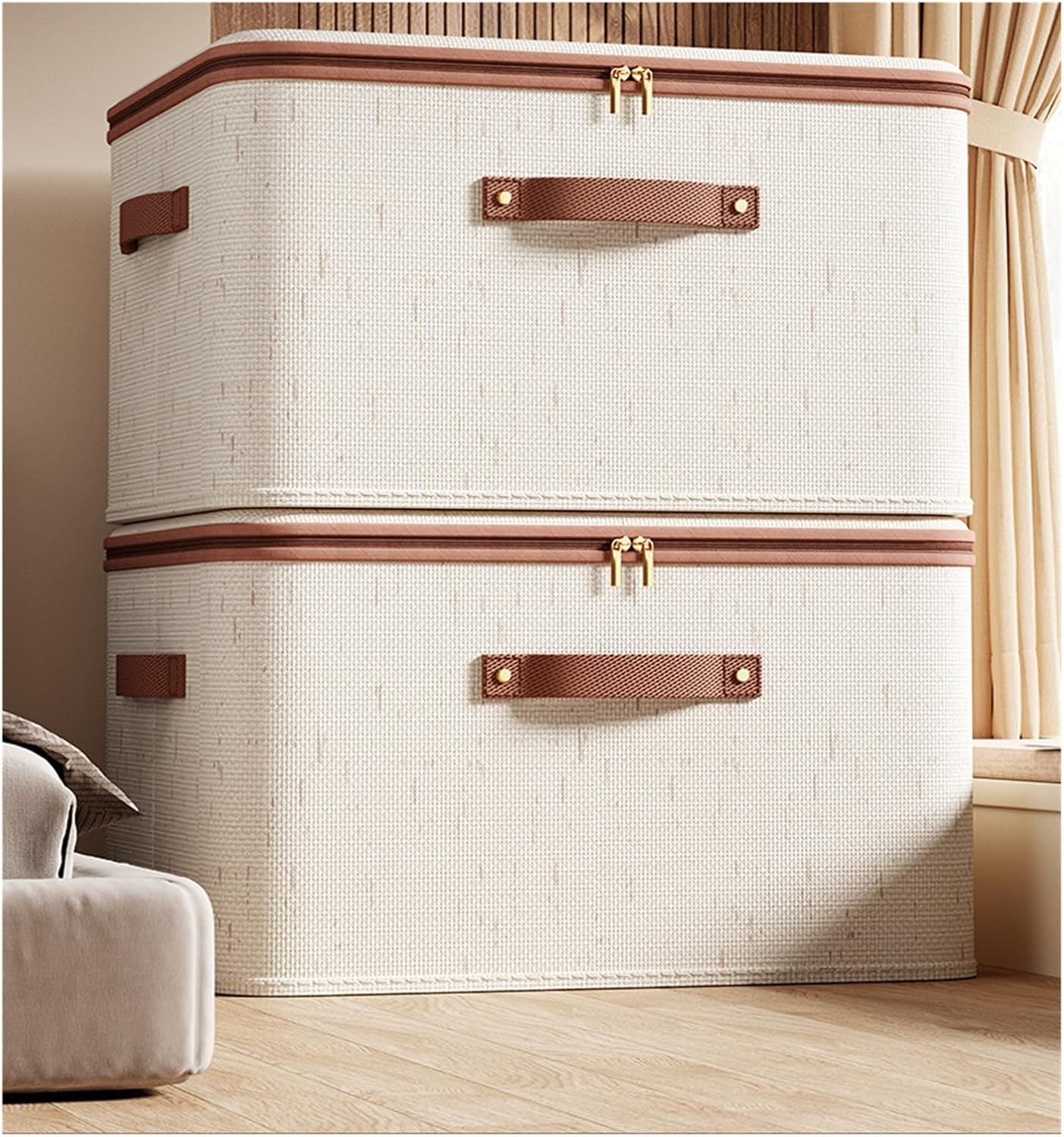 Storage Bin with Lid Fabric st - огляд і ціна Cabinet Handle Pull
