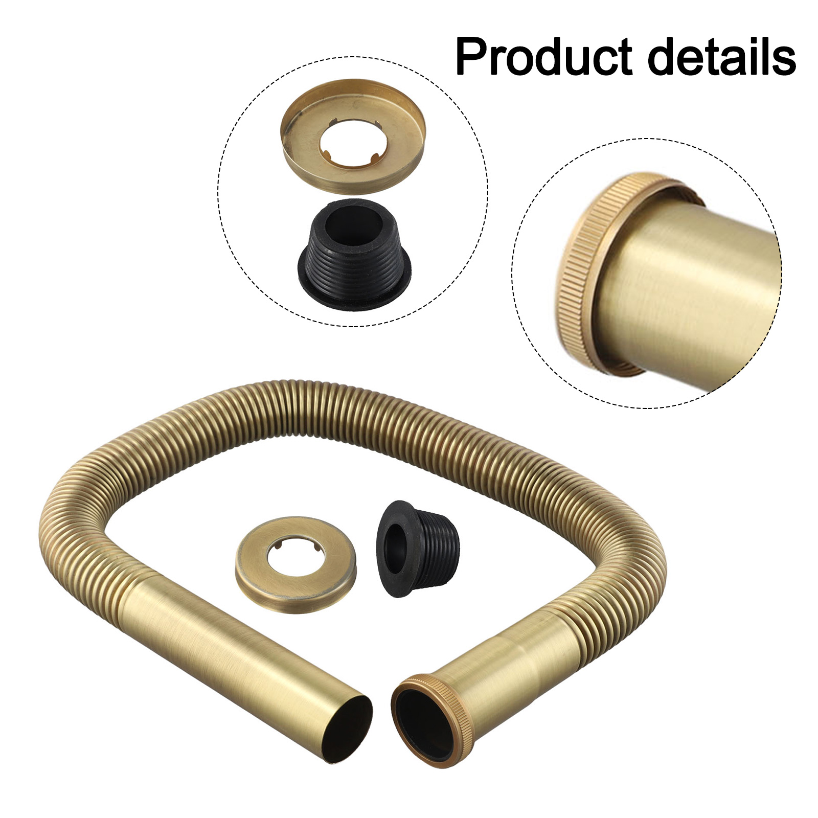 1pc Flexible Hose Brass Hose S - огляд і ціна Home Improvement Us
