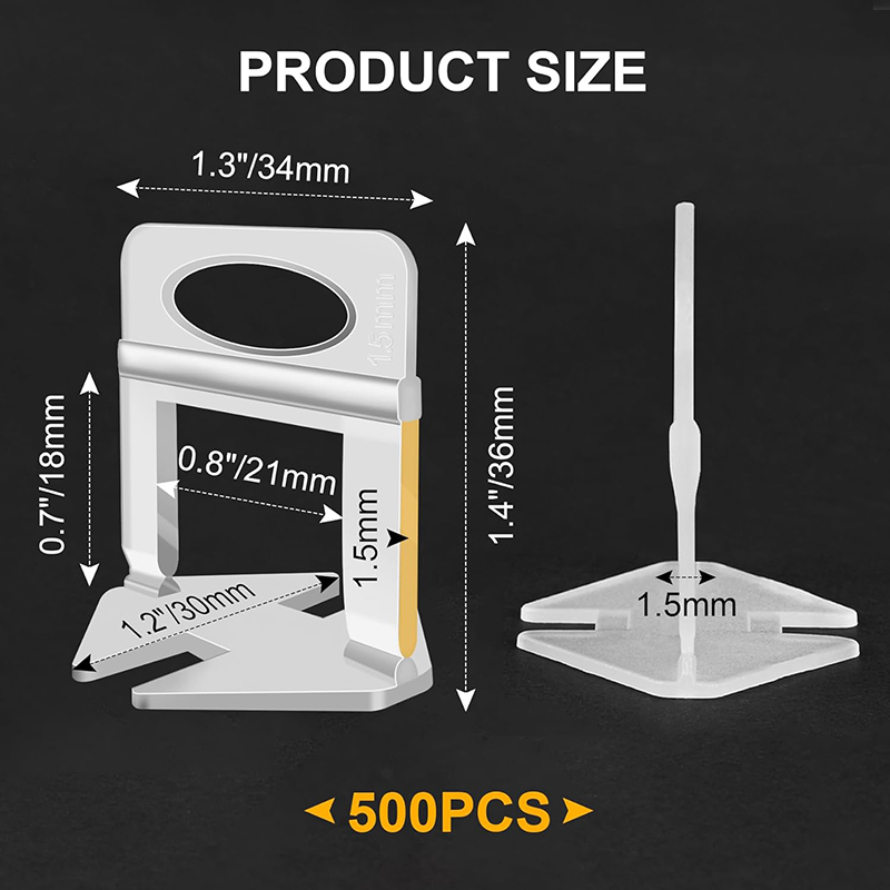 Tile Leveling System with Tile - огляд і ціна Tile Leveling Clip