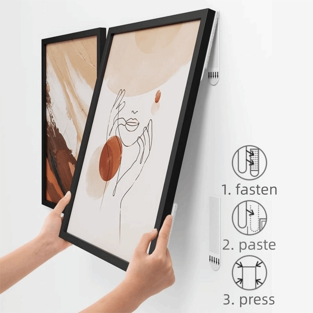 12 Pairs Heavy Duty Picture Ha - огляд і ціна Picture Hanging Strip