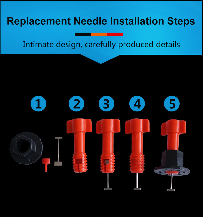 ONKEL.J Reusable Wall Tile Lev - огляд і ціна Tile Leveling Clip