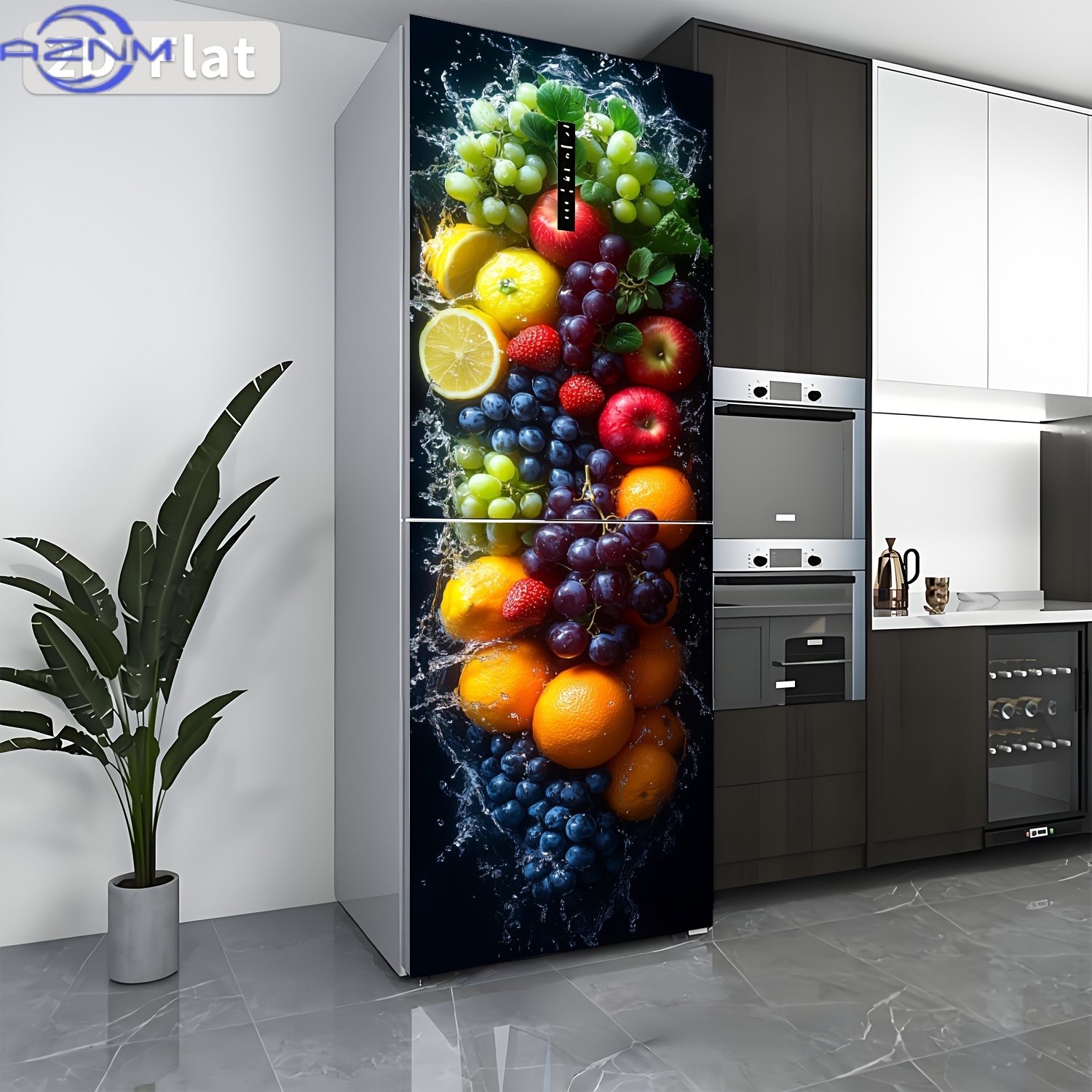 of a Fruit-Themed Fridge Stick - огляд і ціна Vinyl Floor Plank